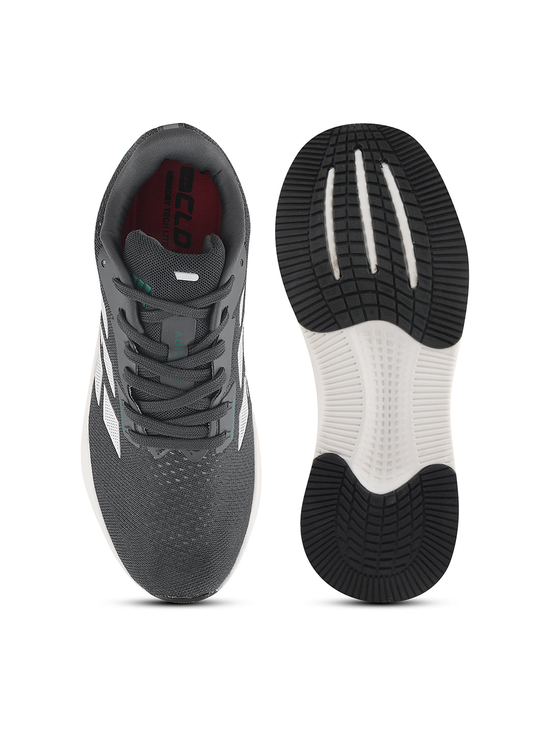 AD-1 Men Gray C.Green Sports Shoes