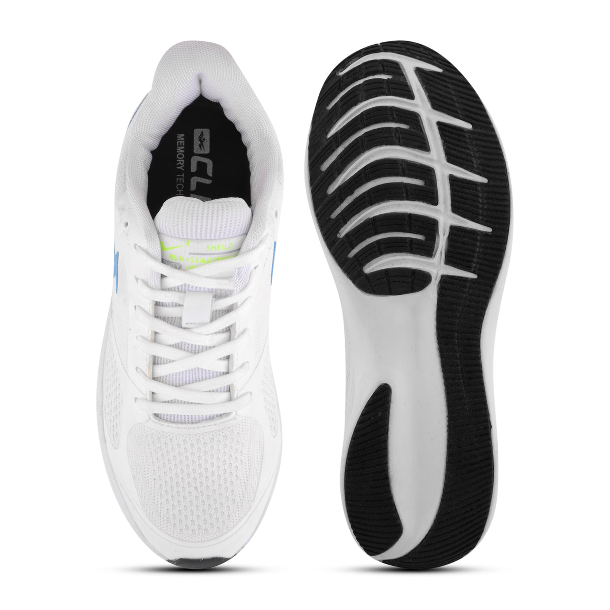 CLD PAYTM Men White Sky Sports Shoes