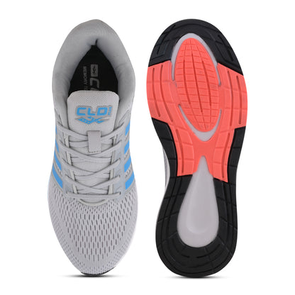 CLD DHONI-5 Men's Grey Sky Sports Shoes