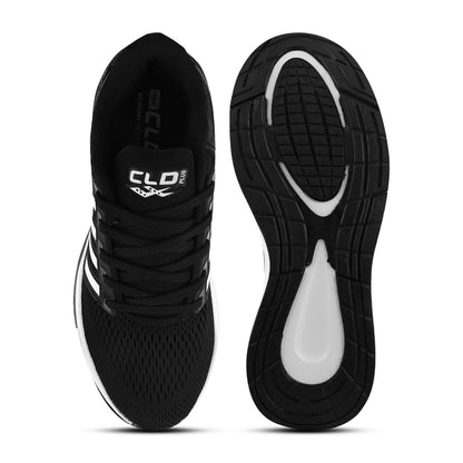 CLD DHONI-5 Men's Black White Sports Shoes
