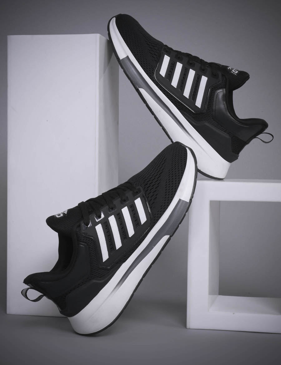 CLD DHONI-5 Men's Black White Sports Shoes