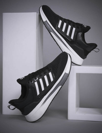 CLD DHONI-5 Men's Black White Sports Shoes