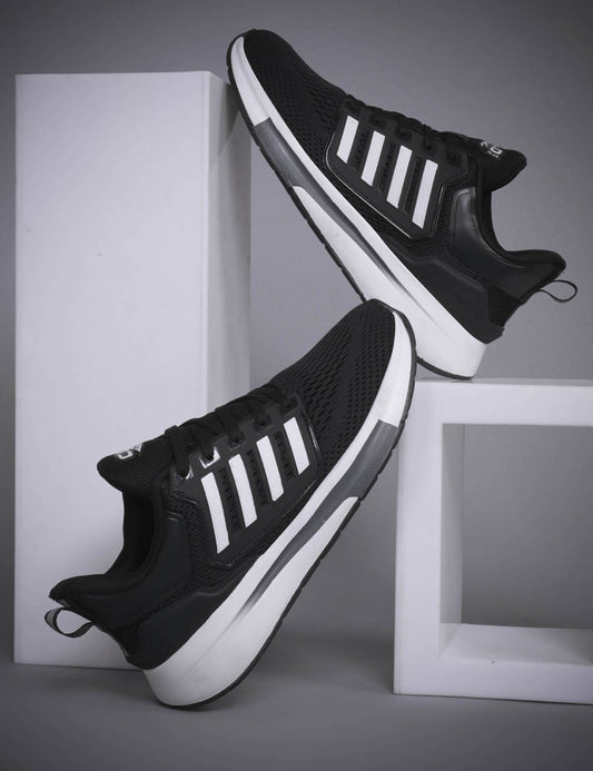 CLD DHONI-5 Men's Black White Sports Shoes