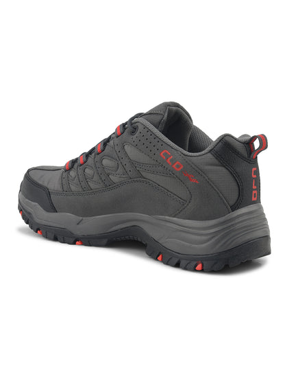FALCON-1 Men D.GRY-RED Trekking Shoes