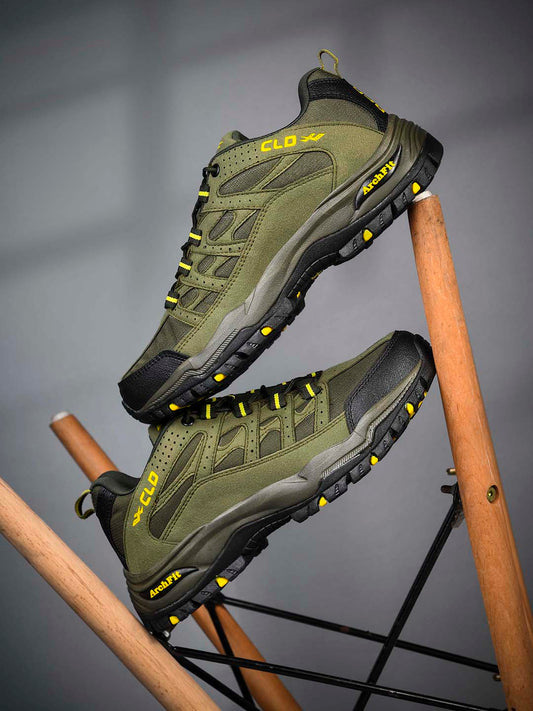 FALCON-1 Men M.H.D-YLW  Trekking Shoes