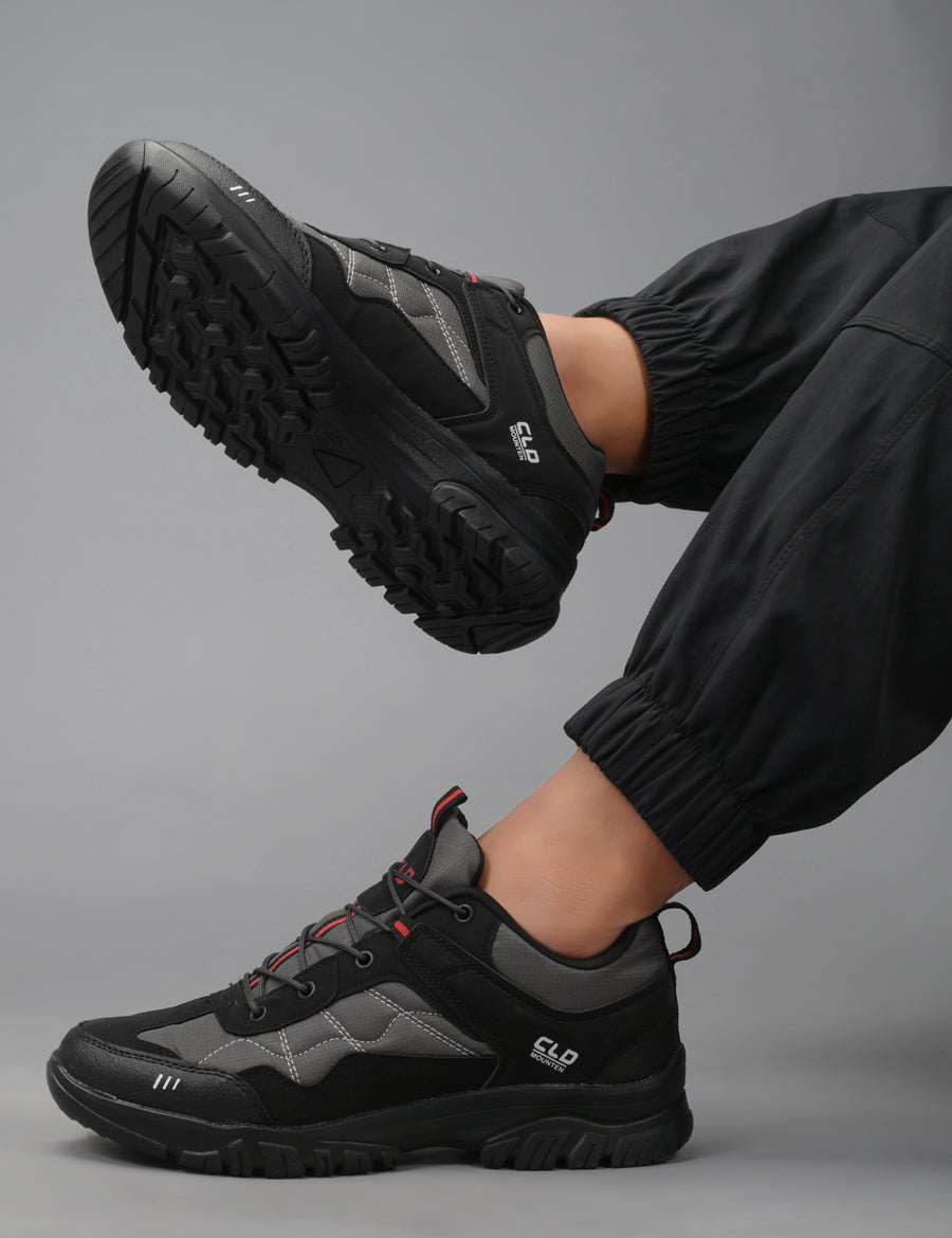 FIT-1 Men Gray-Black Sports Shoes