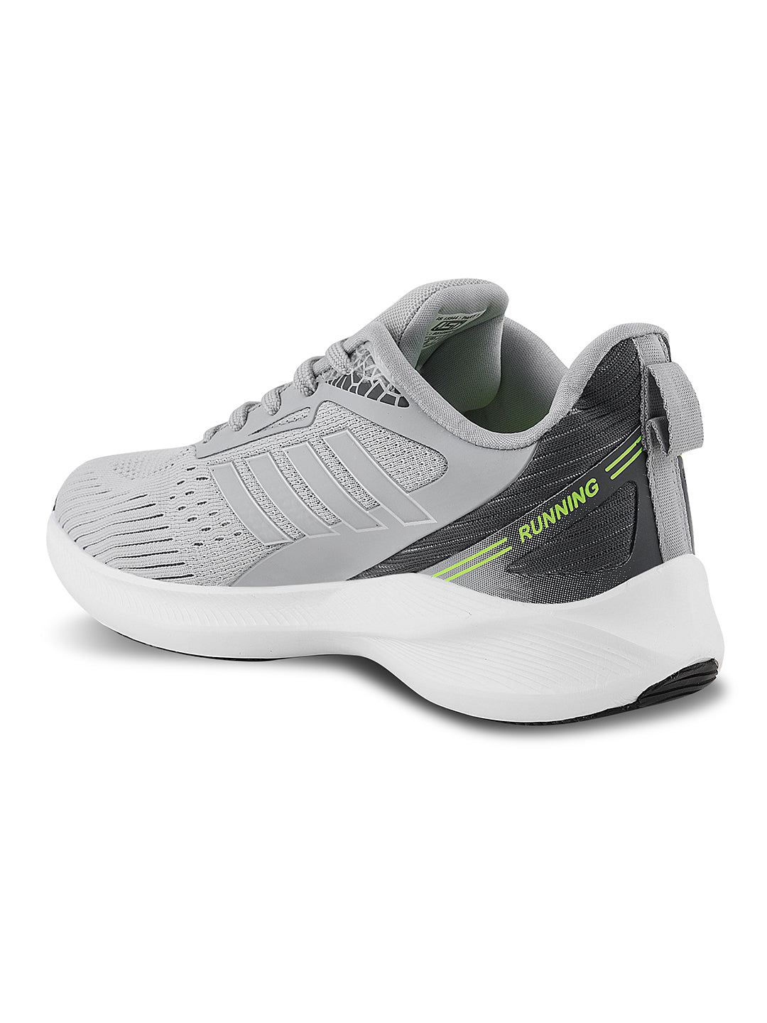 IDEA Men Gray-Green Sports Shoes