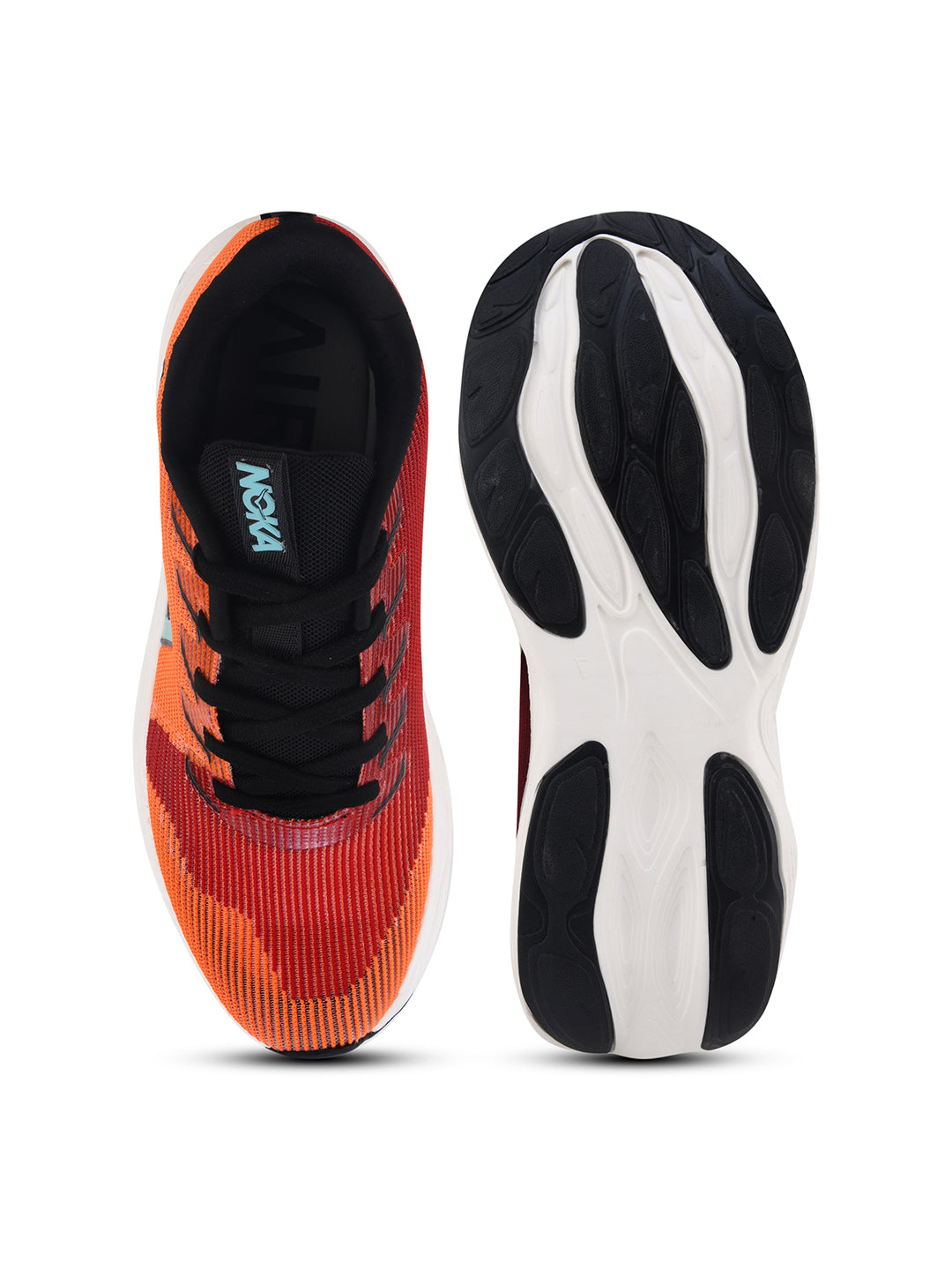 NOKA Men Orange Sports Shoes