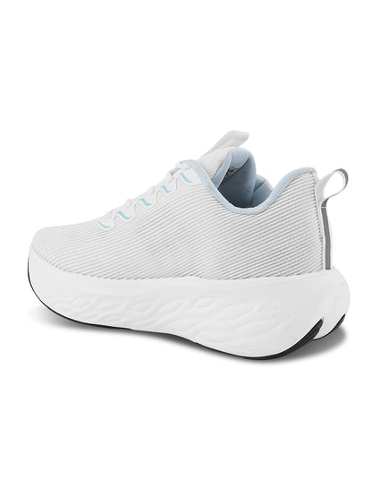 NOKA Men White Mint Sports Shoes