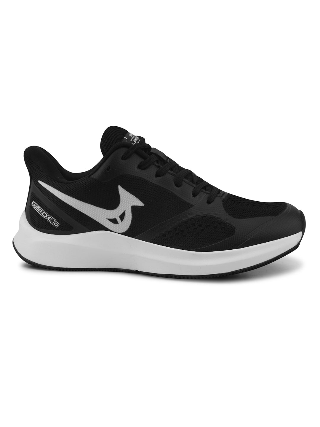 PAYTM Men Black White Sports Shoes