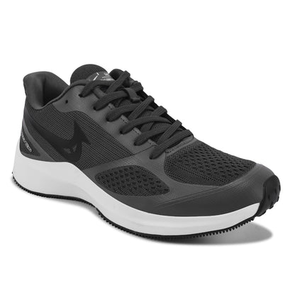 PAYTM Men Gray-Black Sports Shoes
