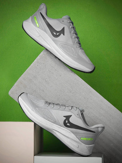 PAYTM Men LIght Gray Dark Gray Sports Shoes