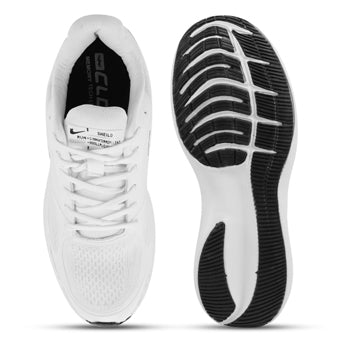 PAYTM Men White Blue Sports Shoes