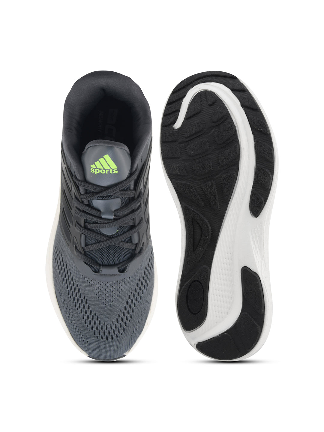 PUREBOOST Men Gray Black Sports Shoes