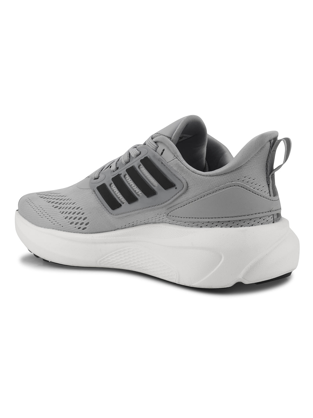 PUREBOOST Men Light Gray Black Sports Shoes