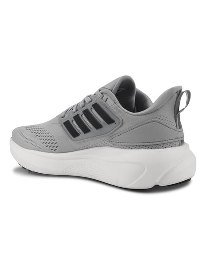 PUREBOOST Men Light Gray Black Sports Shoes