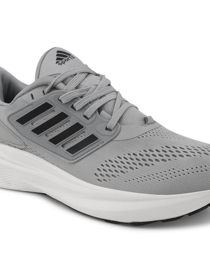 PUREBOOST Men Light Gray Black Sports Shoes