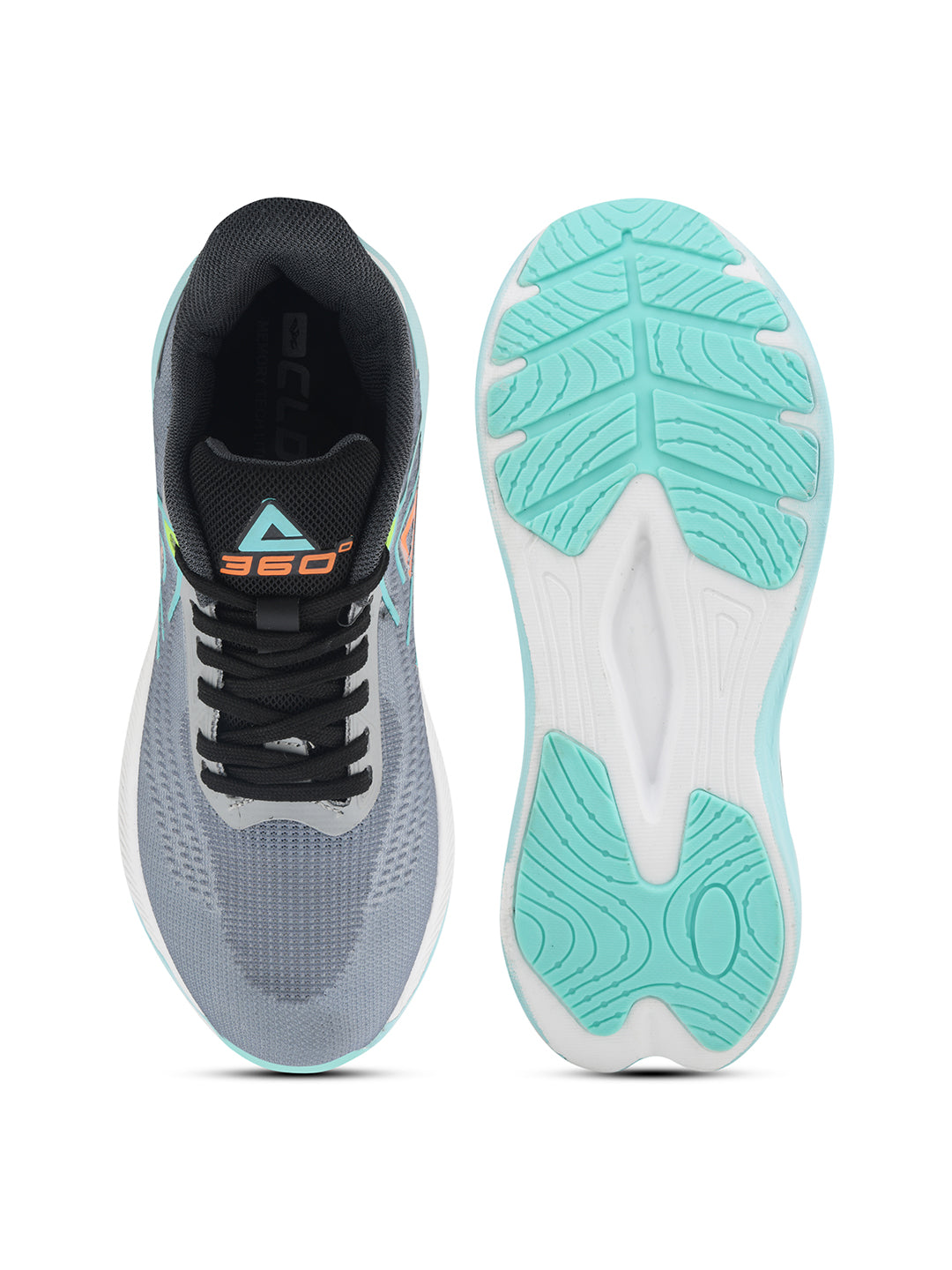 SPARKLE Men D.Gray-C.Green Sports Shoes