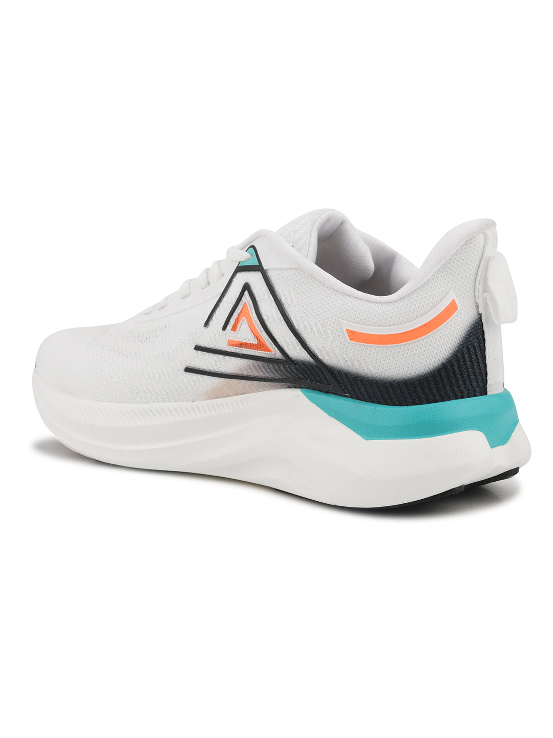 SPARKLE Men White-Orange Sports Shoes