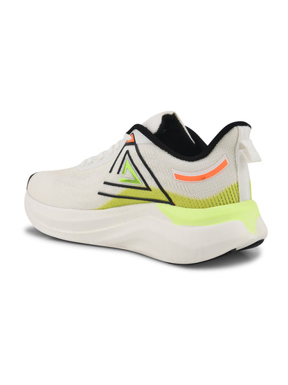 SPARKLE Men White-P.Green Sports Shoes