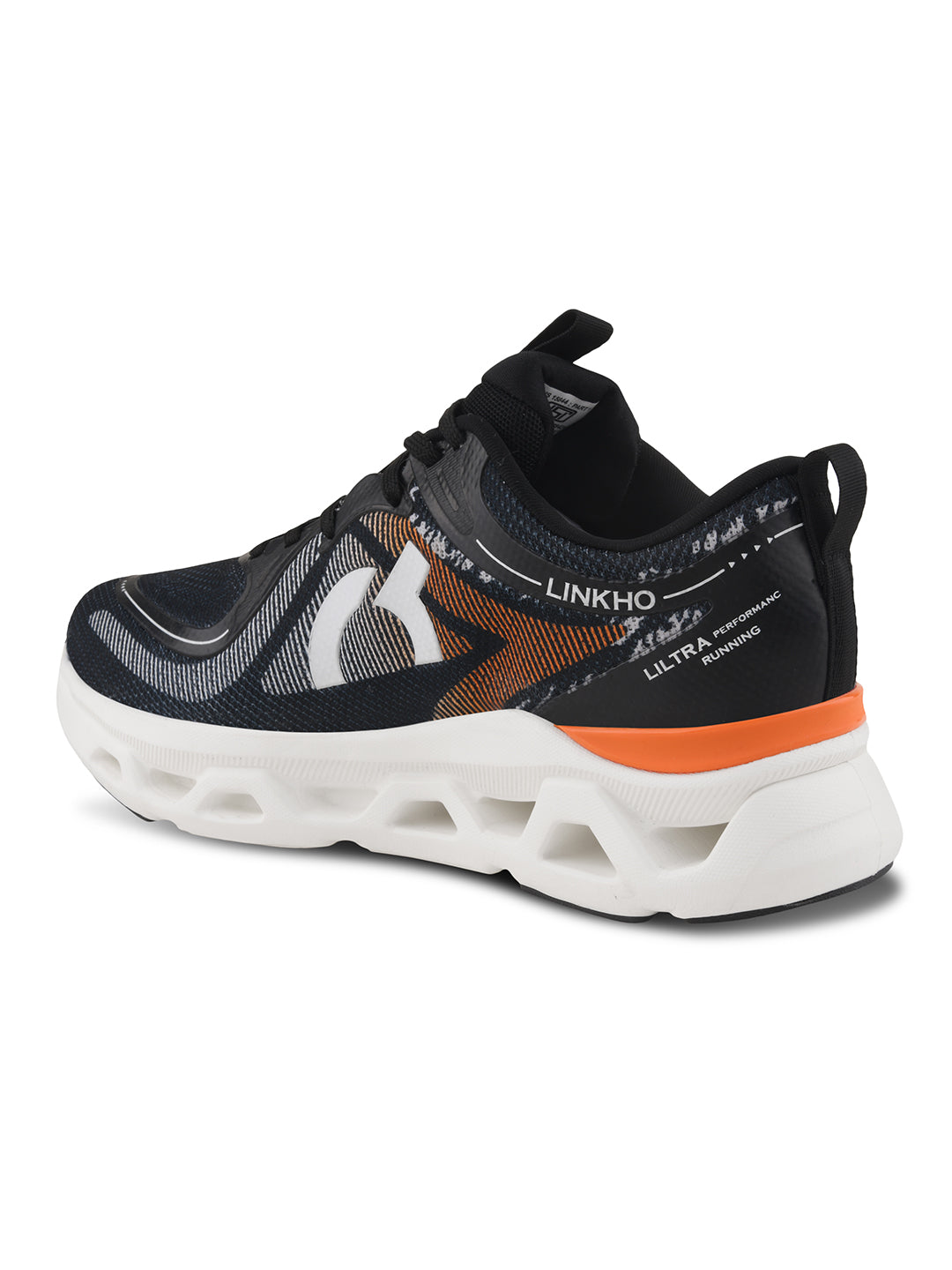 ULTRAPLUS Men Black Orange Sports Shoes