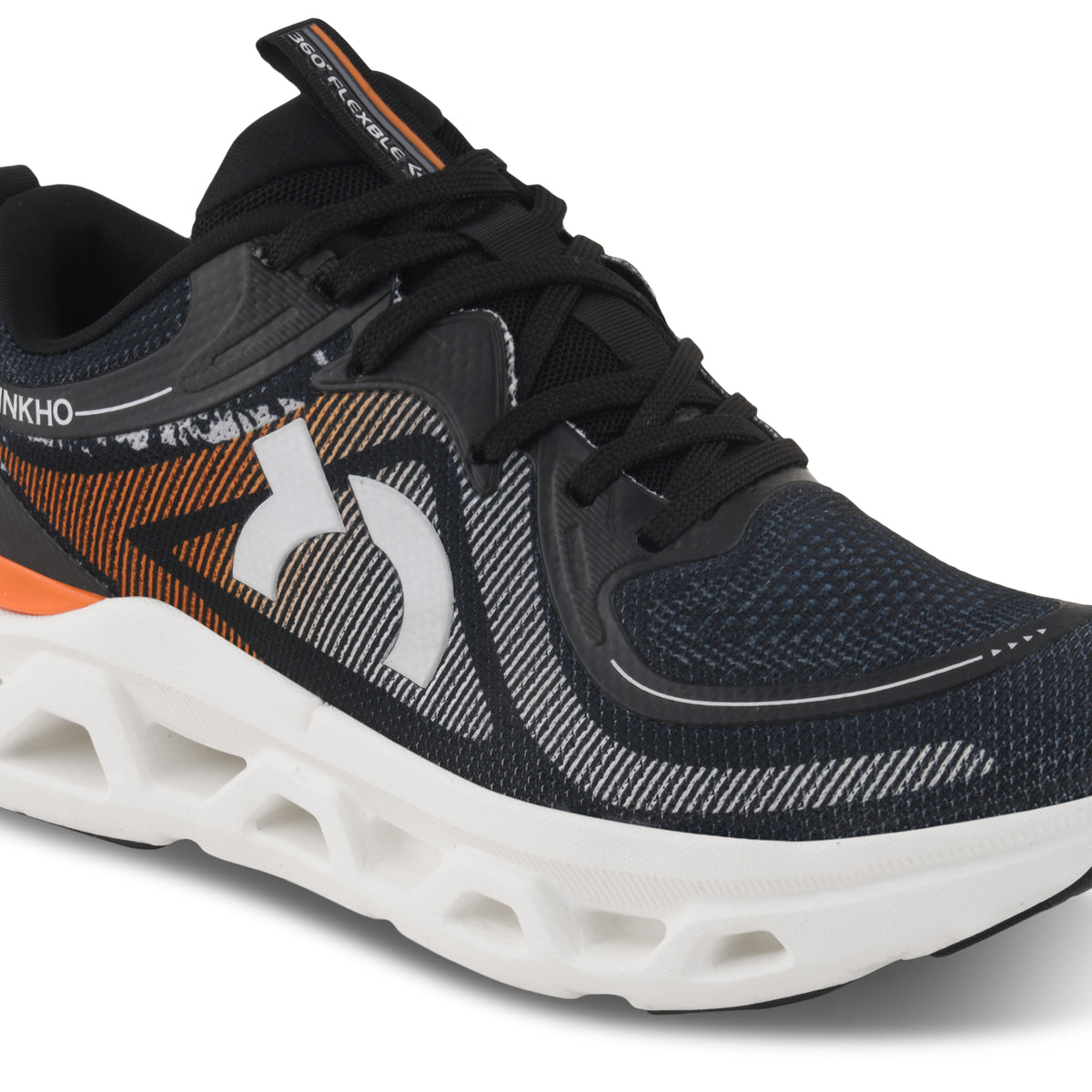 ULTRAPLUS Men Black Orange Sports Shoes