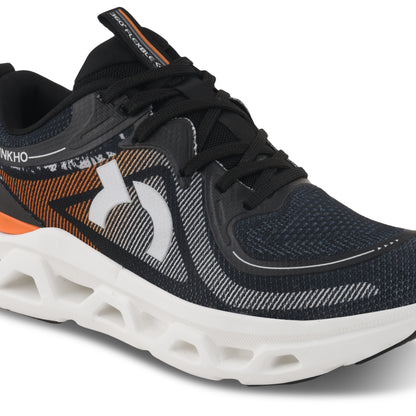 ULTRAPLUS Men Black Orange Sports Shoes